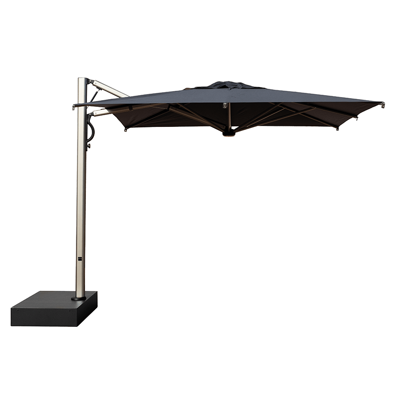 Parasole z siłownikiem gazowym