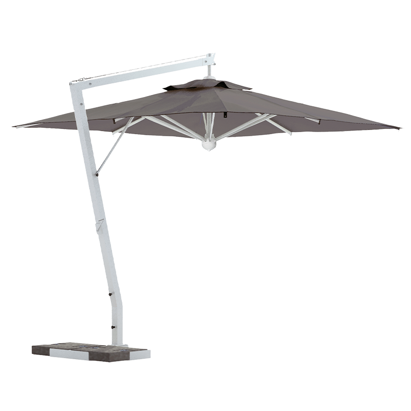 Parasole z boczną nogą